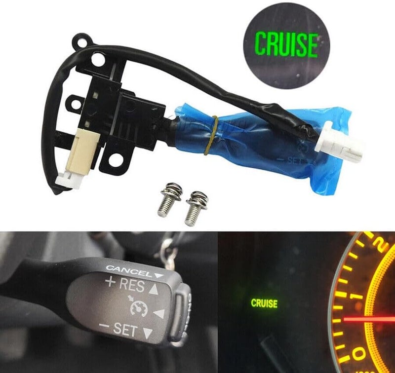 Broaug 84632-34017 مفتاح التحكم في السرعة – متوافق مع لكزس ES330، ES350، GS350، GS460 / سايون tC، xB، xD / تويوتا كامري، كورولا، RAV4، تاكوما، فينزا 84632-34011، 8463234011، 8463234017 - Image 2